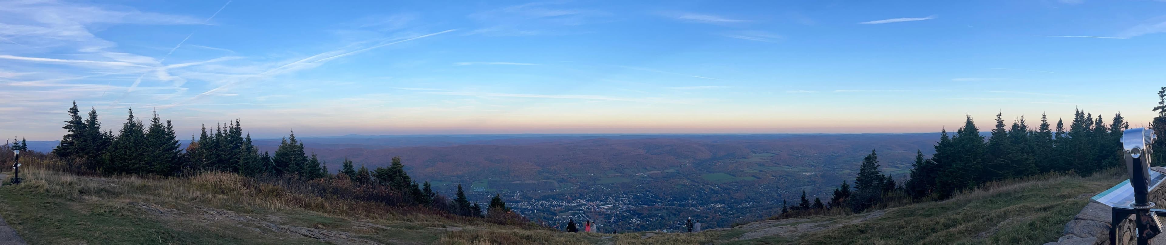 A view of Mount Greylock near North Adams, MA